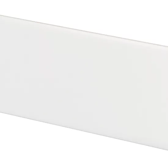 Carrelage Costa Nova White Mat 5x20 cm - vue latérale du carreau