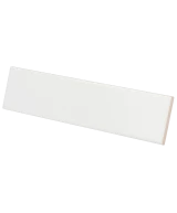 Carrelage Costa Nova White Mat 5x20 cm - vue latérale du carreau