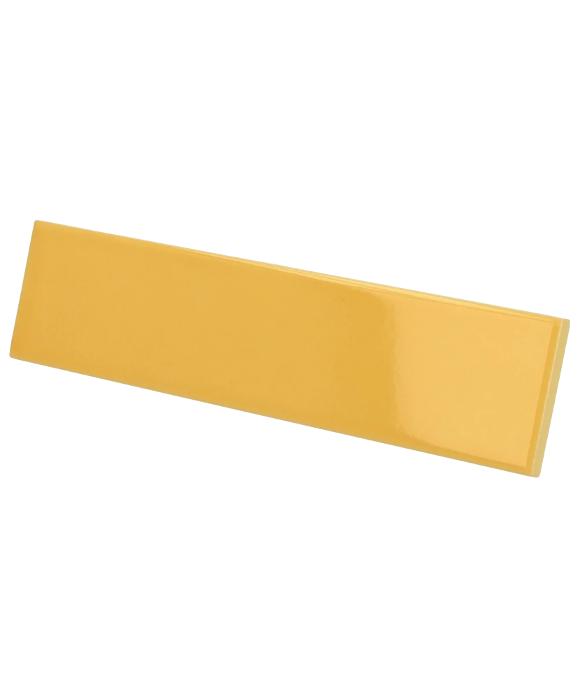 Carrelage Costa Nova Yellow 5x20 cm - détail du carreau