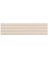 Carrelage Onda Beige Pale Mat 5x20 cm - détail du carreau