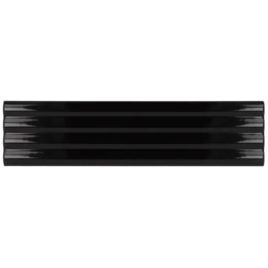 Onda Black 5x20 cm