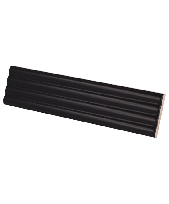 Onda Black Matt 5x20 cm - carrelage NAIS
