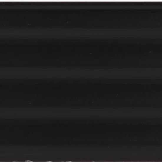 Carrelage Onda Black Mat 5x20 cm - détail du carreau
