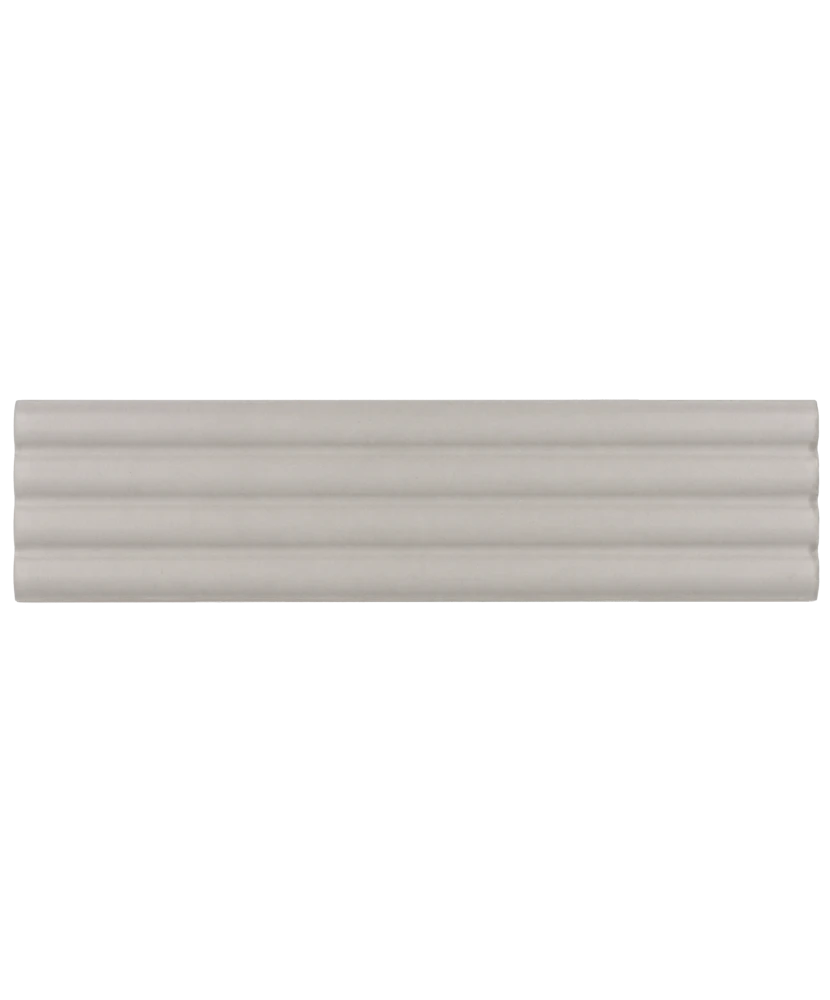 Carrelage Onda Grey Mat 5x20 cm - détail du carreau