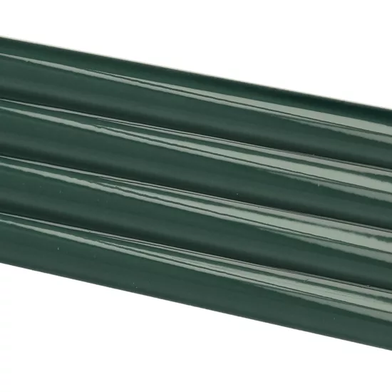 Carrelage Onda Laurel Green 5x20 cm - vue latérale du carreau