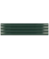 Carrelage Onda Laurel Green 5x20 cm - vue de face du carreau