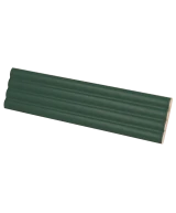 Carrelage Onda Laurel Green Mat 5x20 cm - vue latérale du carreau