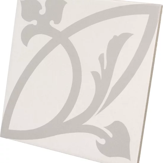Carrelage Caprice Liberty White 20x20 cm - vue latérale du carreau