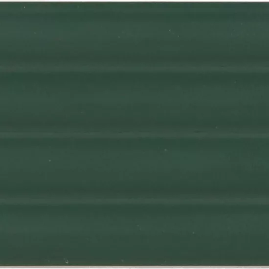 Carrelage Onda Laurel Green Mat 5x20 cm - vue de face du carreau