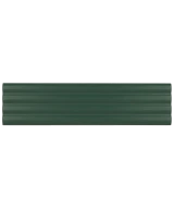 Carrelage Onda Laurel Green Mat 5x20 cm - vue de face du carreau