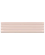 Carrelage Onda Pink Stony 5x20 cm - détail du carreau