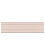 Carrelage Onda Pink Stony Mat 5x20 cm - détail du carreau