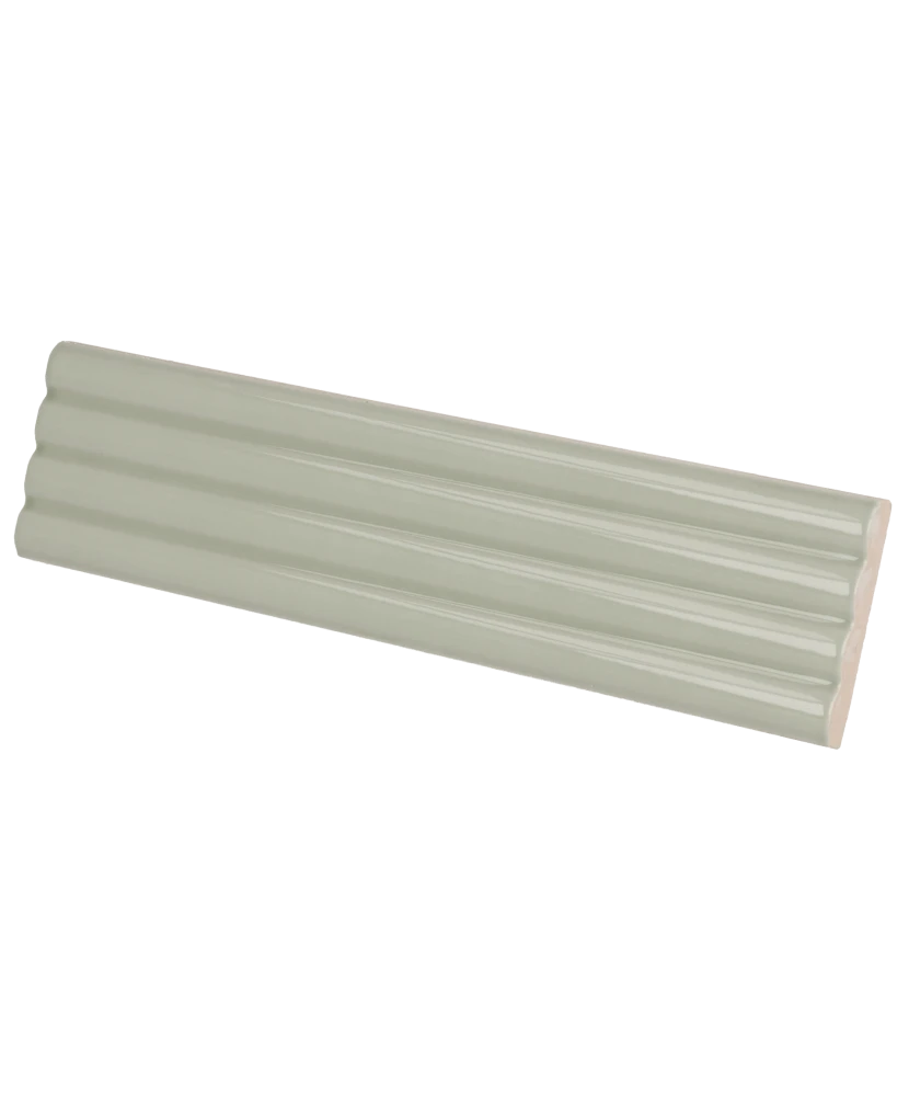 Carrelage Onda Tansy Green 5x20 cm - détail du carreau