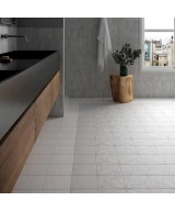 Carrelage Caprice Liberty White 20x20 cm - posé en terrasse