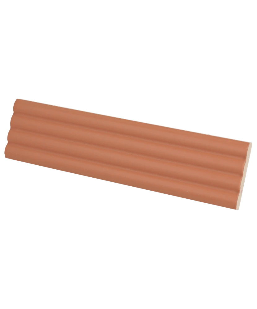 Carrelage Onda Terra Mat 5x20 cm - détail du carreau