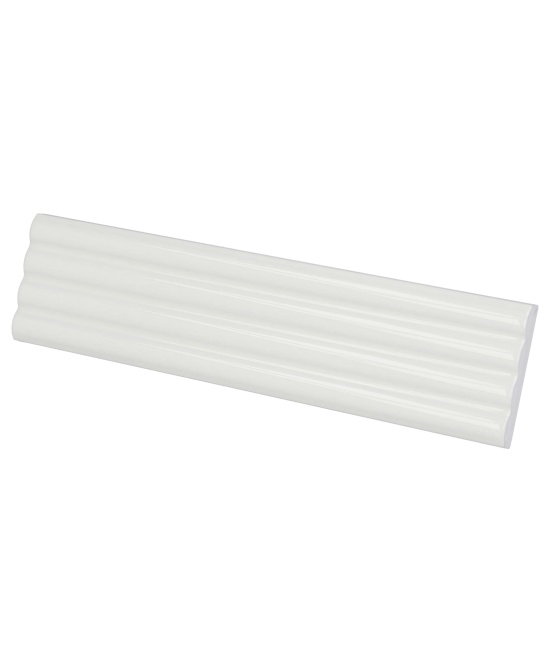 Onda White 5x20 cm - carrelage NAIS