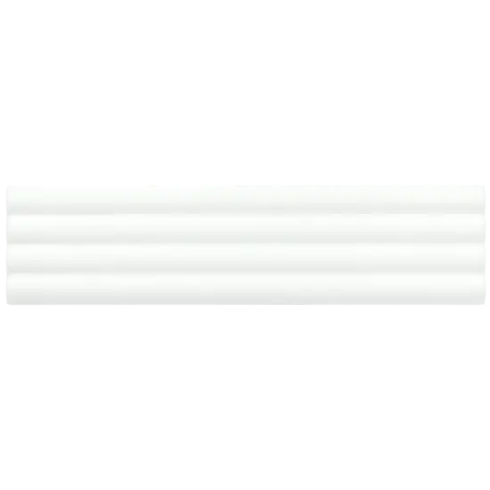 Onda White Matt 5x20 cm