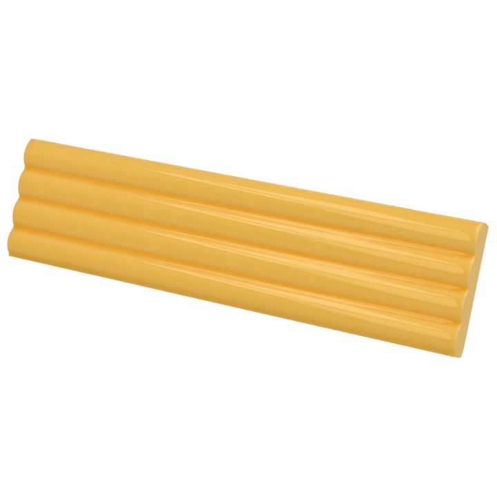Onda Yellow 5x20 cm - carrelage NAIS