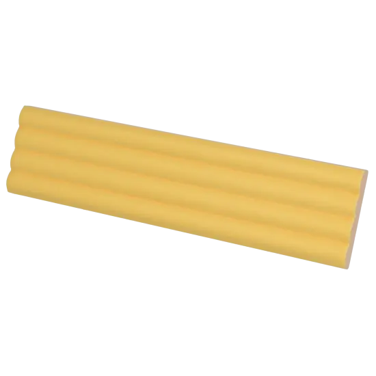 Onda Yellow Matt 5x20 cm - carrelage NAIS