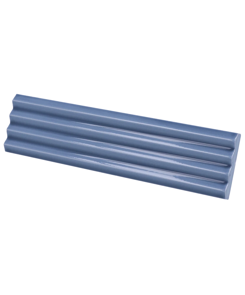 Carrelage Praia Banyan Blue 5x20 cm - détail du carreau
