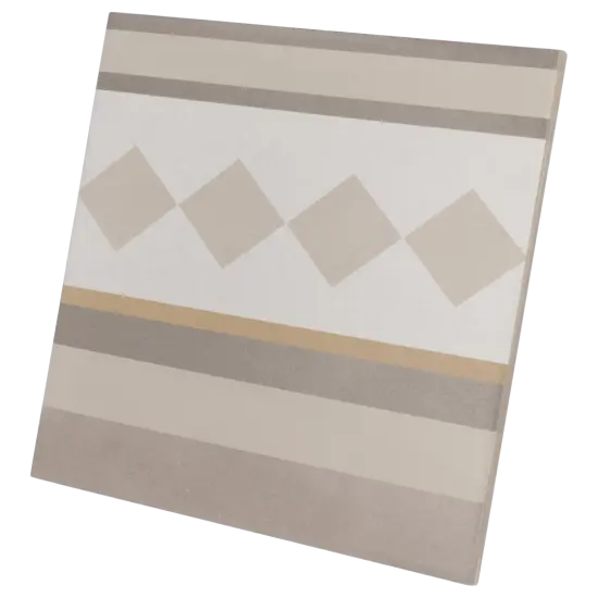 Carrelage Caprice Loire Border 20x20 cm, format 20 x 20 cm, collection Caprice, finition mat