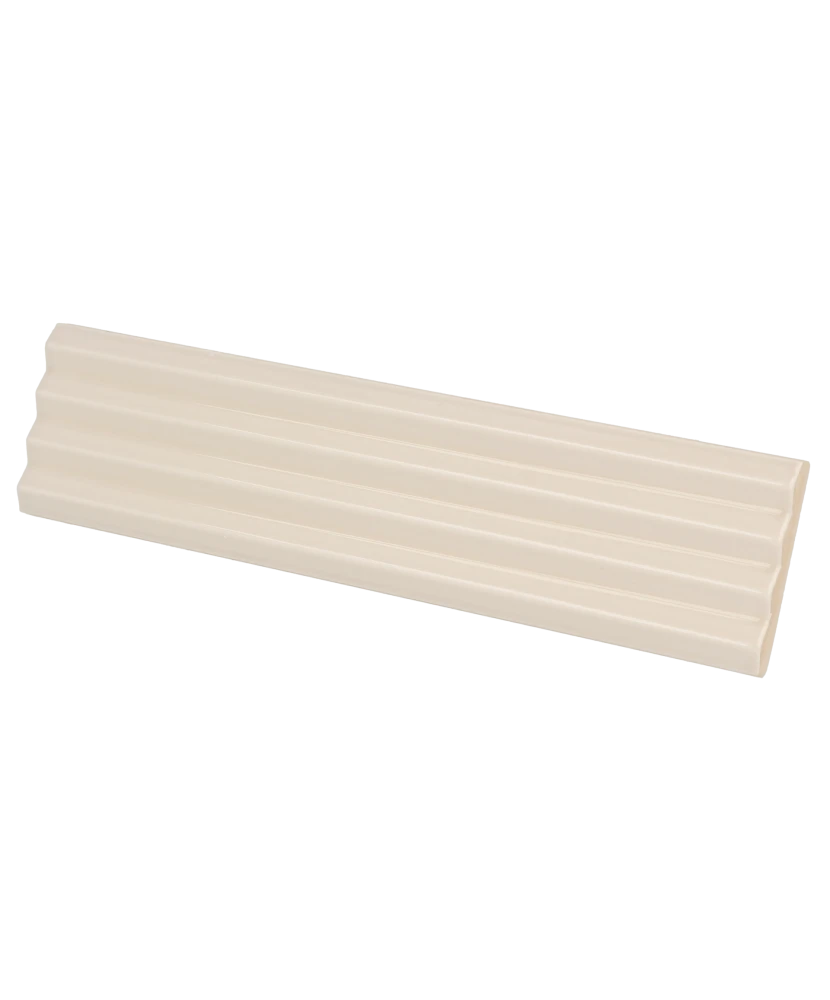 Carrelage Praia Beige Pale 5x20 cm - vue latérale du carreau