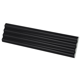 Praia Black 5x20 cm - carrelage NAIS