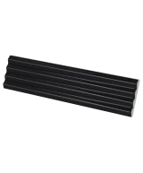 Carrelage Praia Black 5x20 cm - vue latérale du carreau
