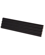 Carrelage Praia Black Mat 5x20 cm - vue latérale du carreau