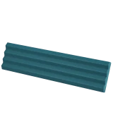 Carrelage Praia Glacier Mat 5x20 cm - vue latérale du carreau