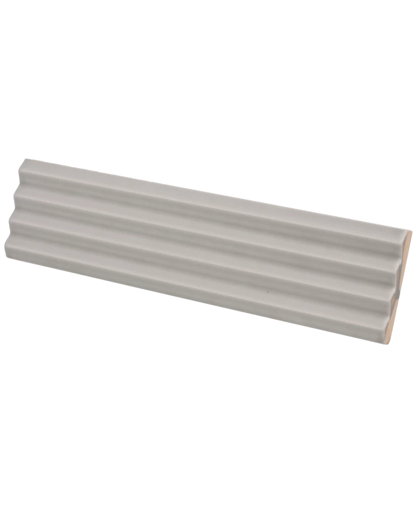 Carrelage Praia Grey Mat 5x20 cm - vue latérale du carreau