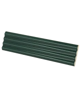 Carrelage Praia Laurel Green 5x20 cm - vue latérale du carreau
