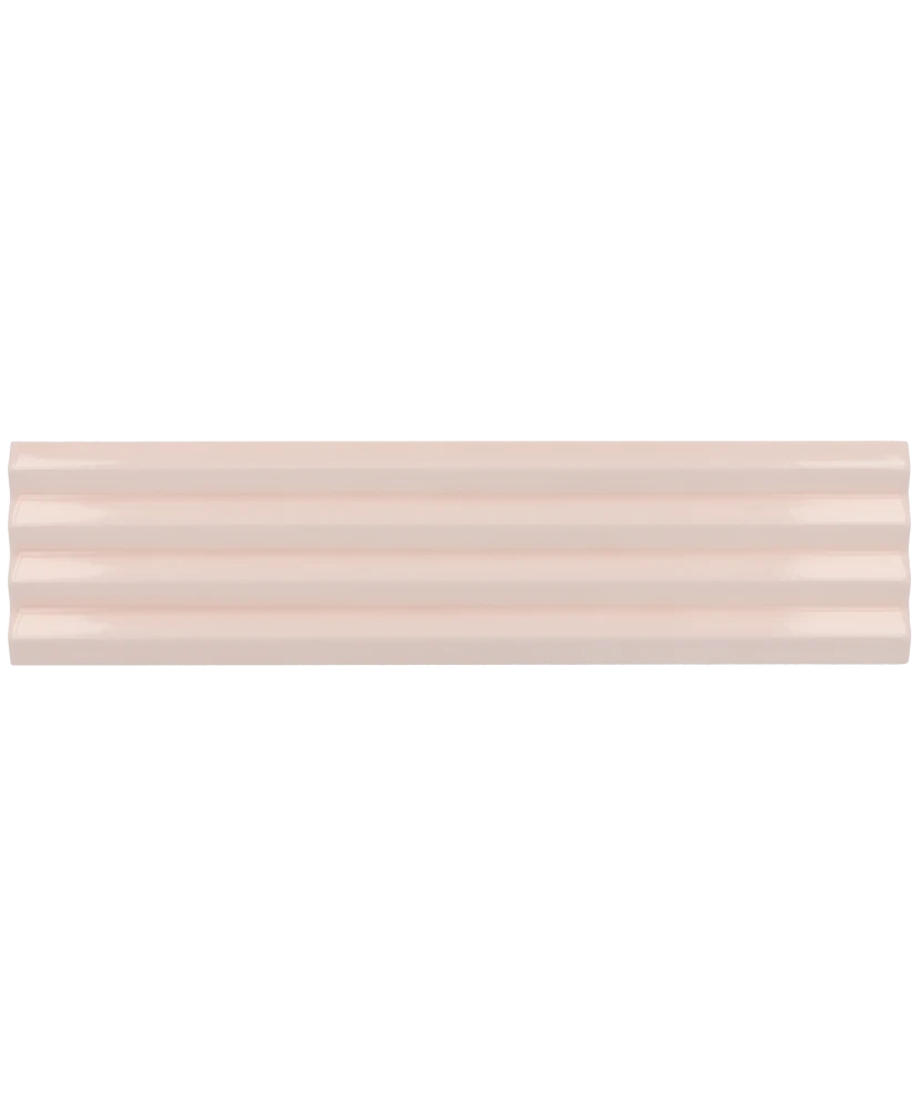 Carrelage Praia Pink Stony 5x20 cm - détail du carreau