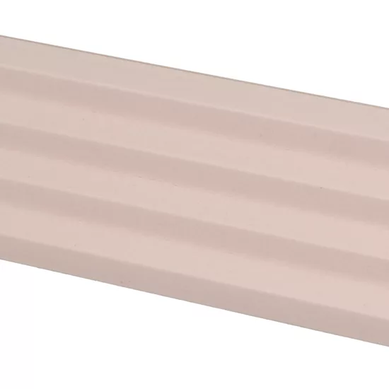 Carrelage Praia Pink Stony Mat 5x20 cm - vue latérale du carreau