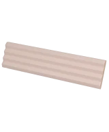 Carrelage Praia Pink Stony Mat 5x20 cm - vue latérale du carreau