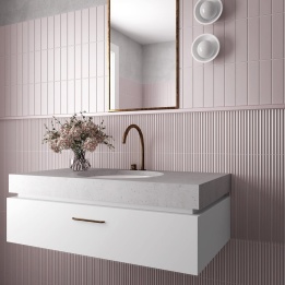 Praia Pink Stony Matt 5x20 cm - carrelage NAIS - image 3