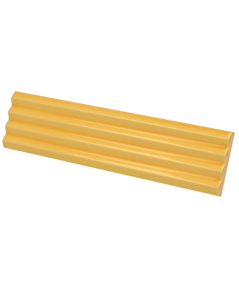 Carrelage Praia Yellow 5x20 cm - détail du carreau