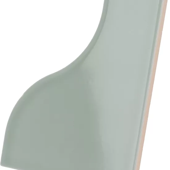 Carrelage Curve Aquarium 8,3x12 cm - vue latérale du carreau