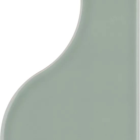 Carrelage Curve Aquarium 8,3x12 cm - vue de face du carreau