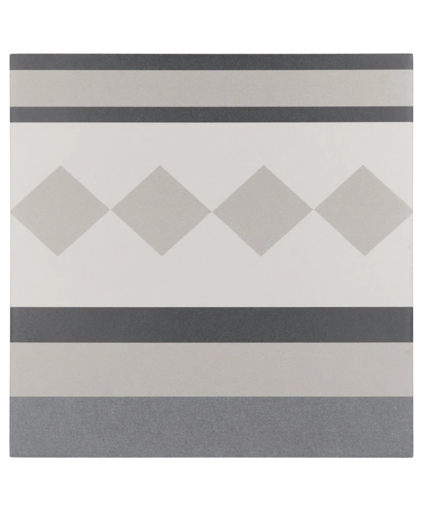 Carrelage Caprice Provence Border 20x20 cm - vue de face du carreau