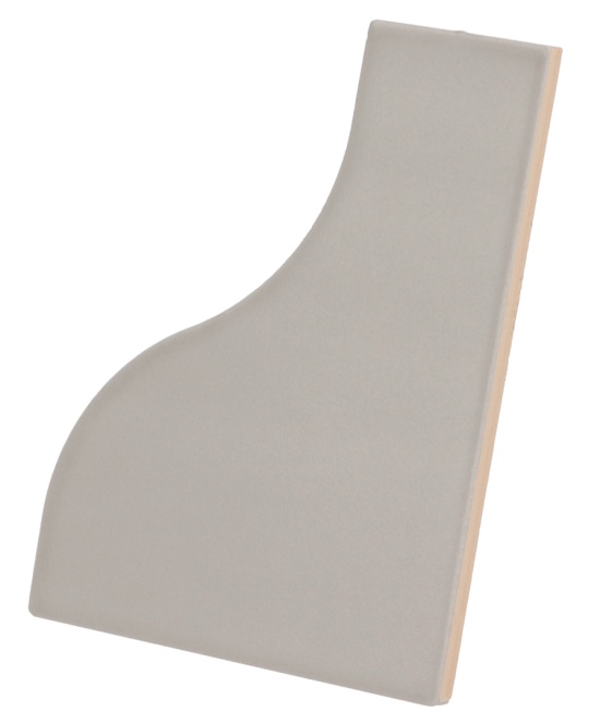 Curve Grey Matt 8.3x12 cm - carrelage NAIS