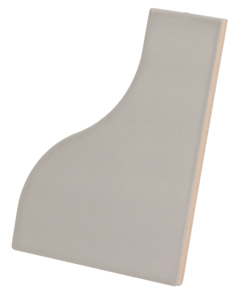Curve Grey Matt 8.3x12 cm - carrelage NAIS