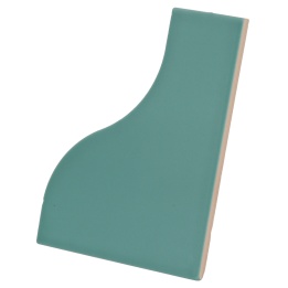 Curve Paon Matt 8.3x12 cm - carrelage NAIS