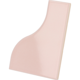Curve Pink 8.3x12 cm - carrelage NAIS