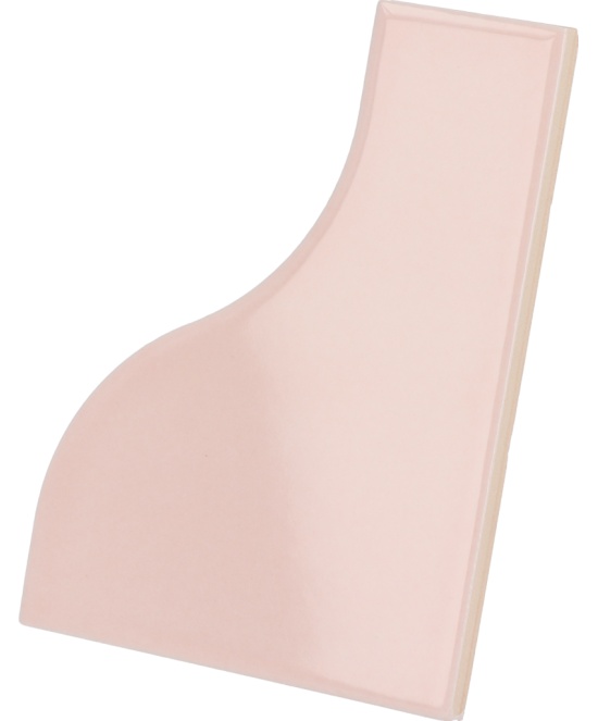 Curve Pink 8.3x12 cm - carrelage NAIS