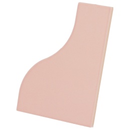 Curve Pink Matt 8.3x12 cm - carrelage NAIS