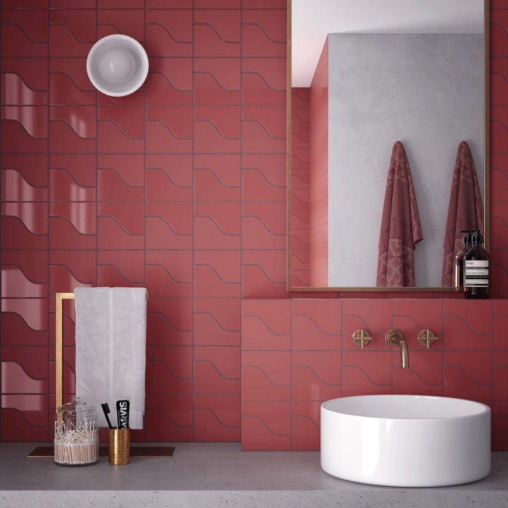 Curve Ruby Shade 8.3x12 cm - carrelage NAIS - image 4