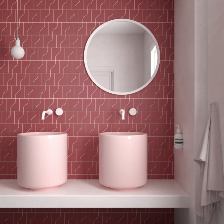 Curve Ruby Shade Matt 8.3x12 cm - carrelage NAIS - image 4
