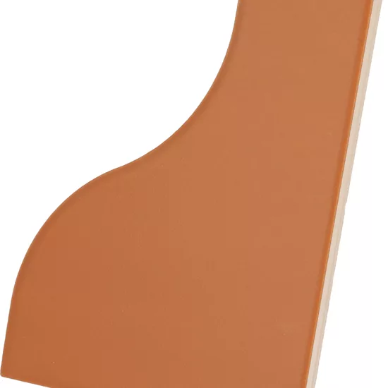 Carrelage Curve Sunset Mat 8,3x12 cm - vue latérale du carreau