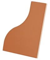Carrelage Curve Sunset Mat 8,3x12 cm - vue latérale du carreau